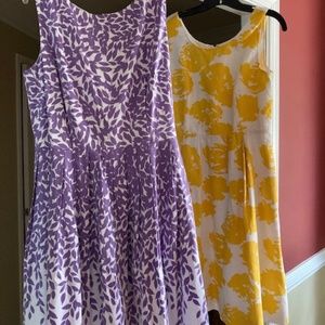 Fit & Flare Pattern Dresses